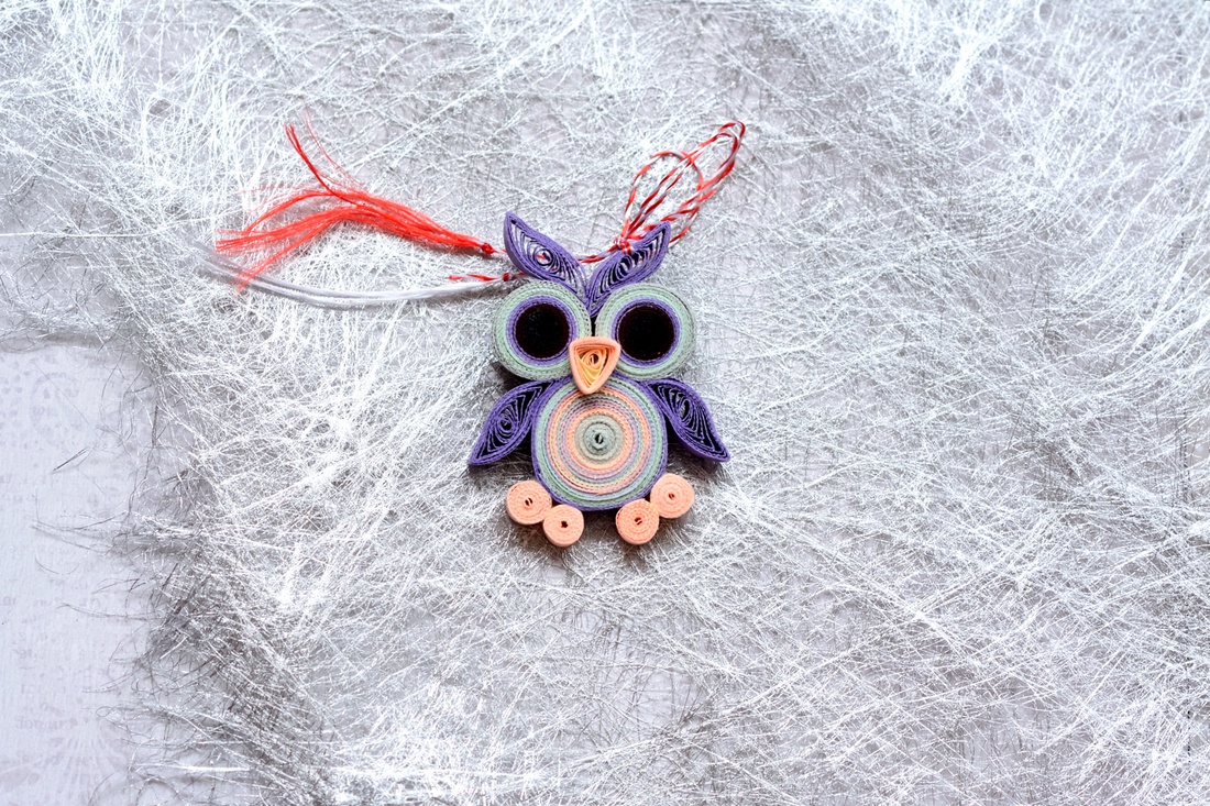 Broșă: Bufniță - bijuterii - mărțișor - Artynos.ro