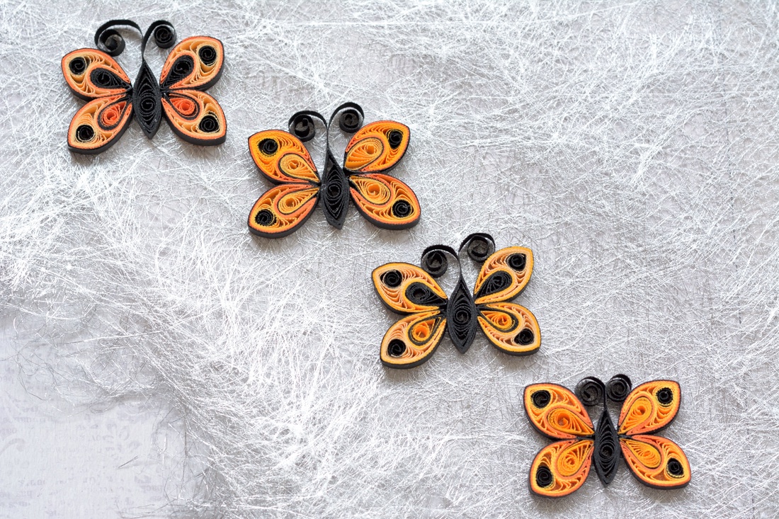 Broșă: Fluturi - bijuterii - mărțișor - Artynos.ro