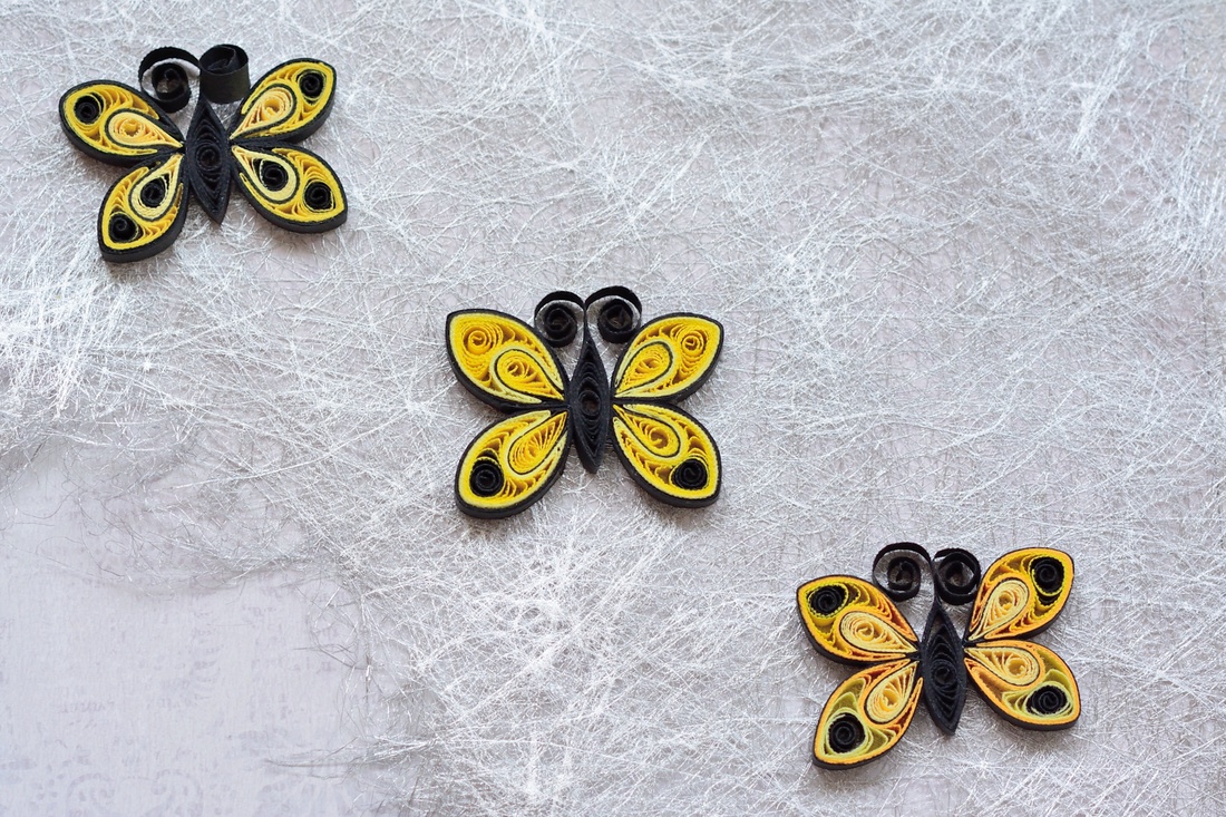 Broșă: Fluturi - bijuterii - mărțișor - Artynos.ro