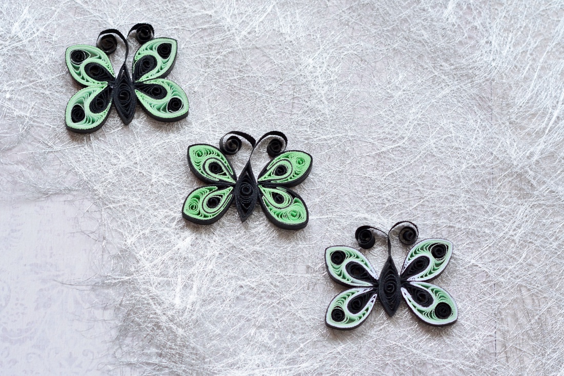 Broșă: Fluturi - bijuterii - mărțișor - Artynos.ro