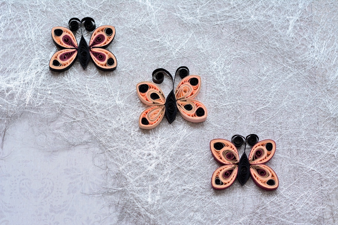 Broșă: Fluturi - bijuterii - mărțișor - Artynos.ro