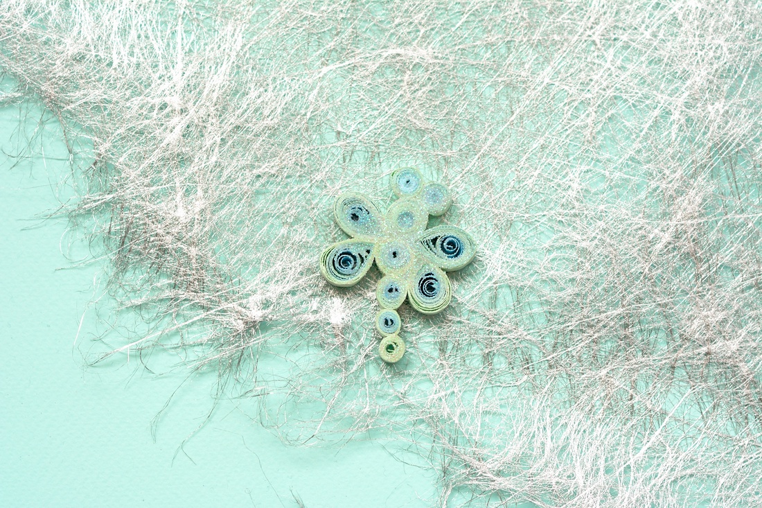 Broșă: Libelulă - bijuterii - mărțișor - Artynos.ro