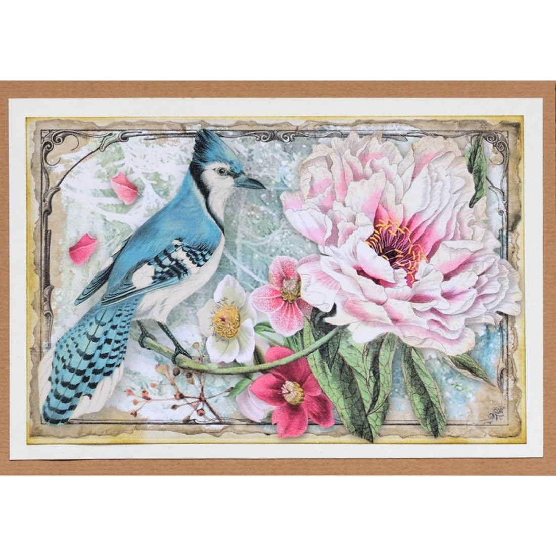 Felicitare: Vintage Christmas - crăciun - accesorii cadou de crăciun - felicitări de crăciun - Artynos.ro