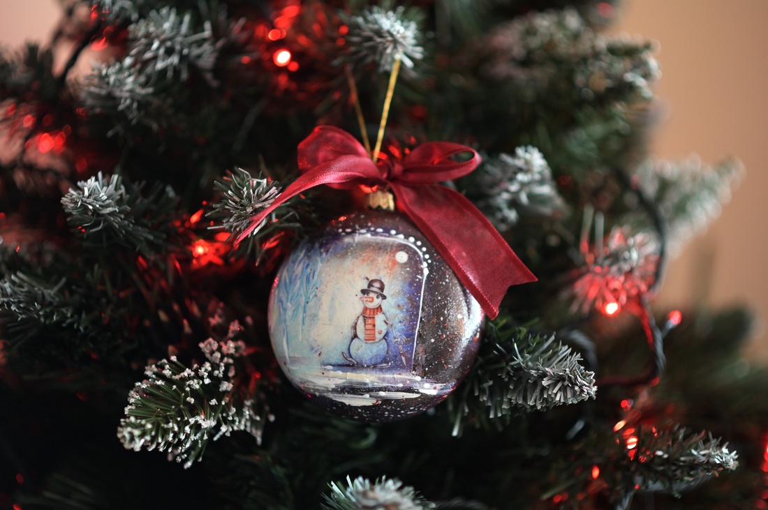 Glob medalion: Vintage Christmas - crăciun - decorațiuni de crăciun de casă - globuri de crăciun - Artynos.ro