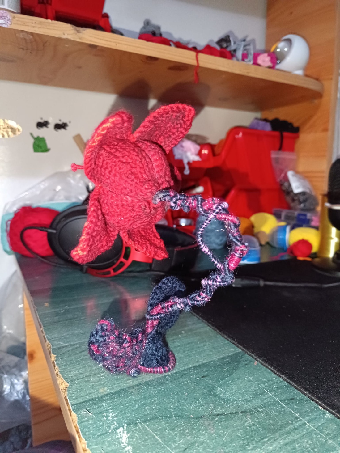 Zyra Flower League of legends Crosetata - casă & stil de viață - decorațiuni de casă - accesorii florale - flori la fir - Artynos.ro