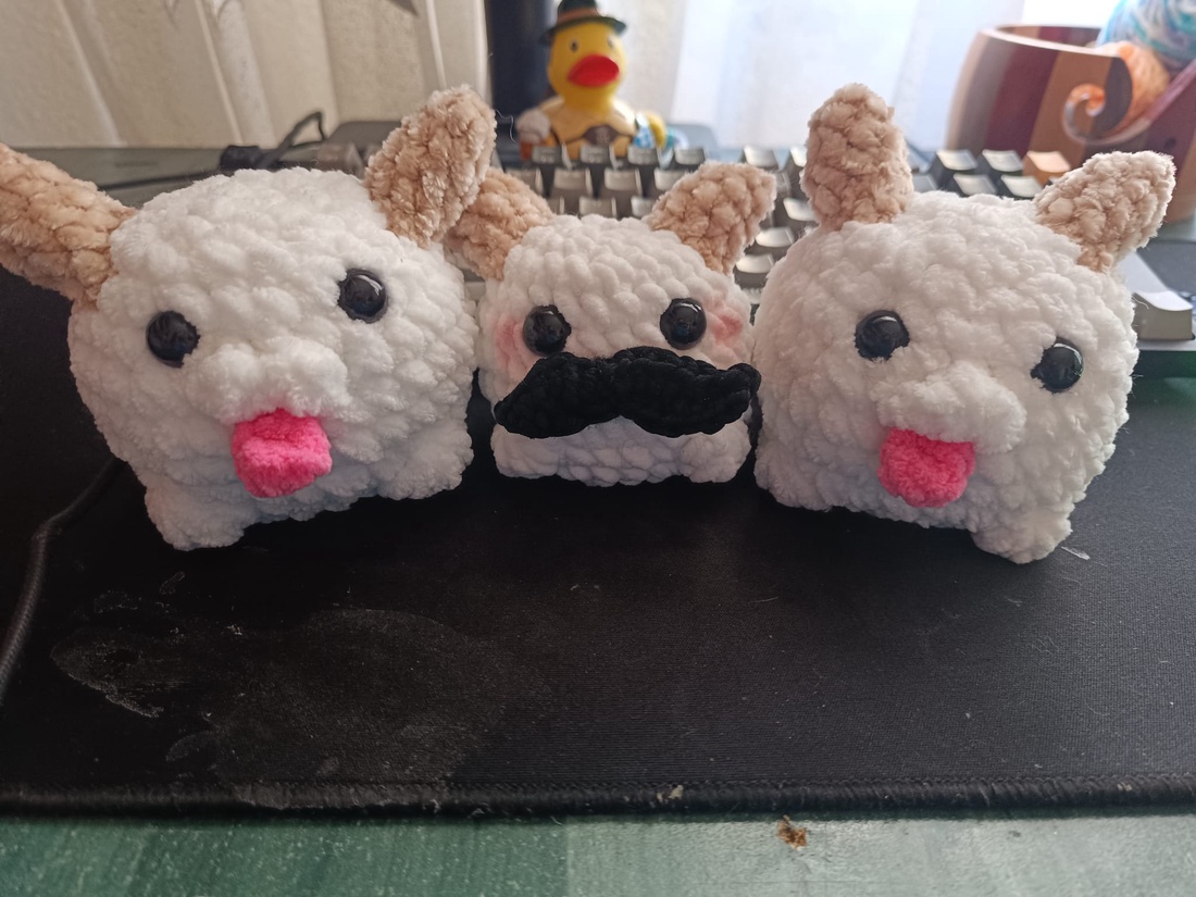 Poro League of Legends Plush crosetat - jucării și echipamente pentru copii - plușuri - câine de pluș - Artynos.ro