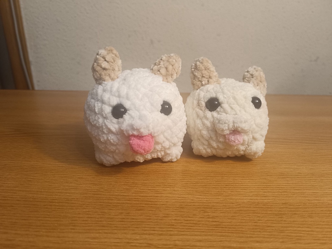 Poro League of Legends Plush crosetat mic - jucării și echipamente pentru copii - plușuri - câine de pluș - Artynos.ro