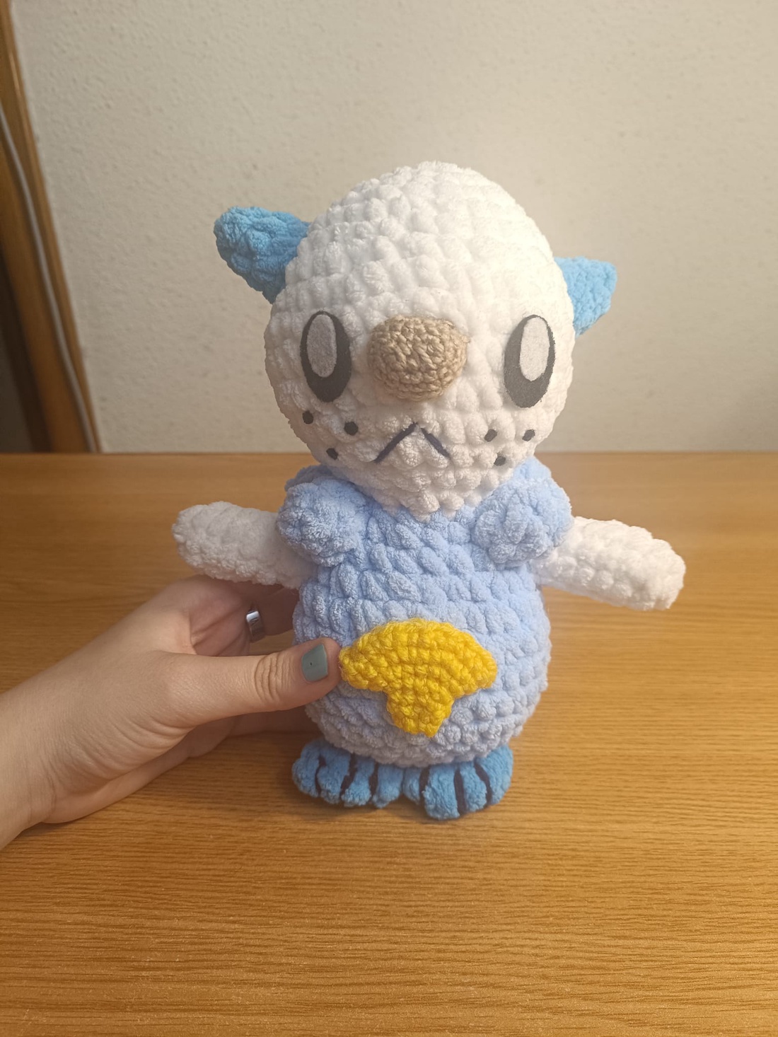 Oshawott Pokemon - Plus crosetat - jucării și echipamente pentru copii - plușuri - șoarece de pluș - Artynos.ro