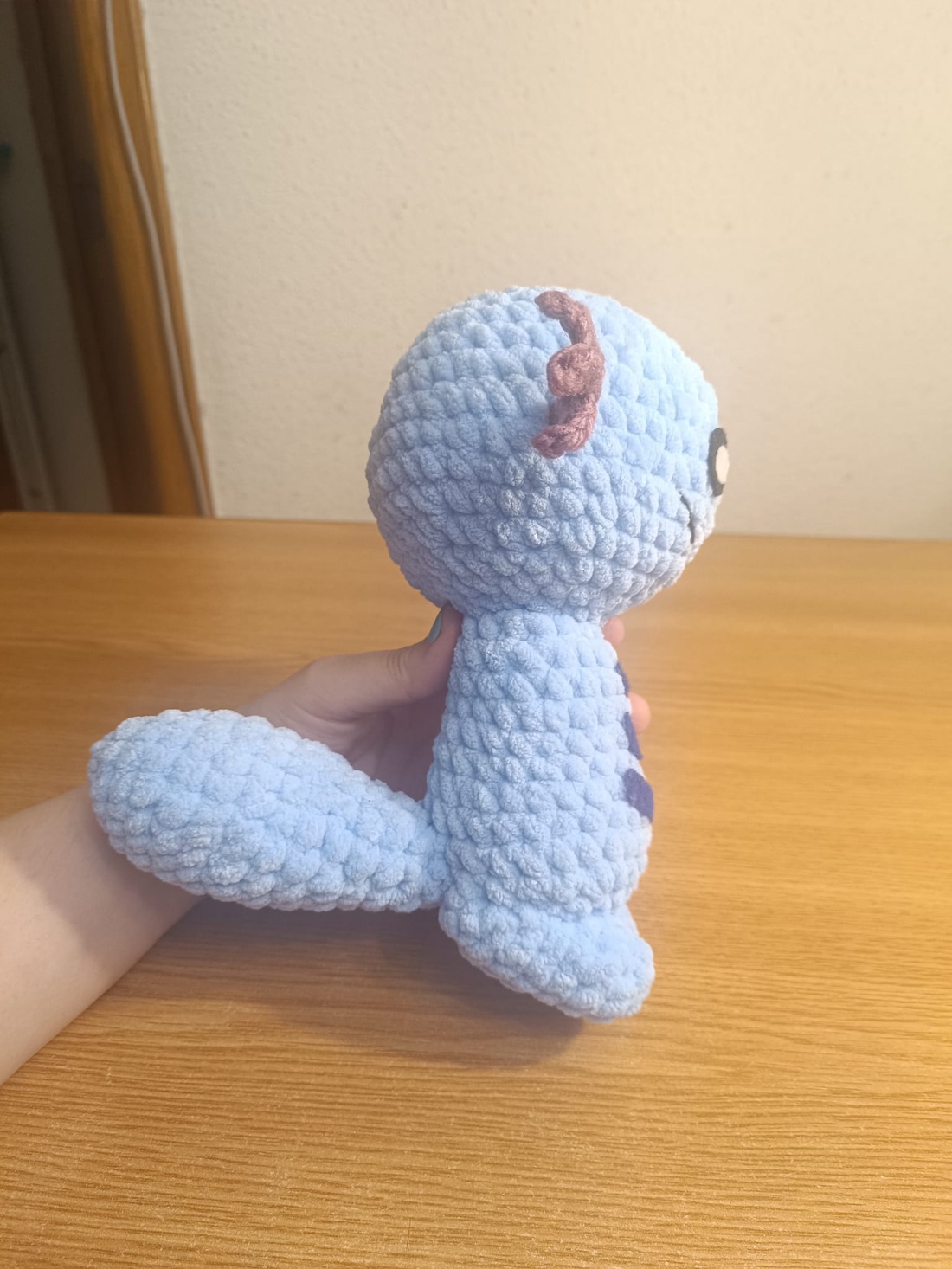 Wooper Pokemon - Plus crosetat - jucării și echipamente pentru copii - plușuri - șoarece de pluș - Artynos.ro