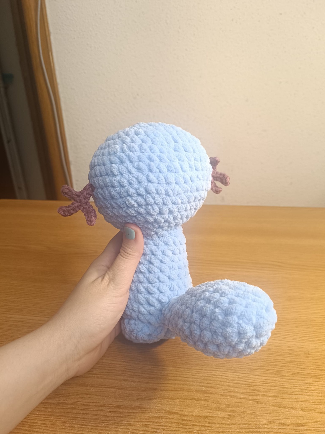 Wooper Pokemon - Plus crosetat - jucării și echipamente pentru copii - plușuri - șoarece de pluș - Artynos.ro