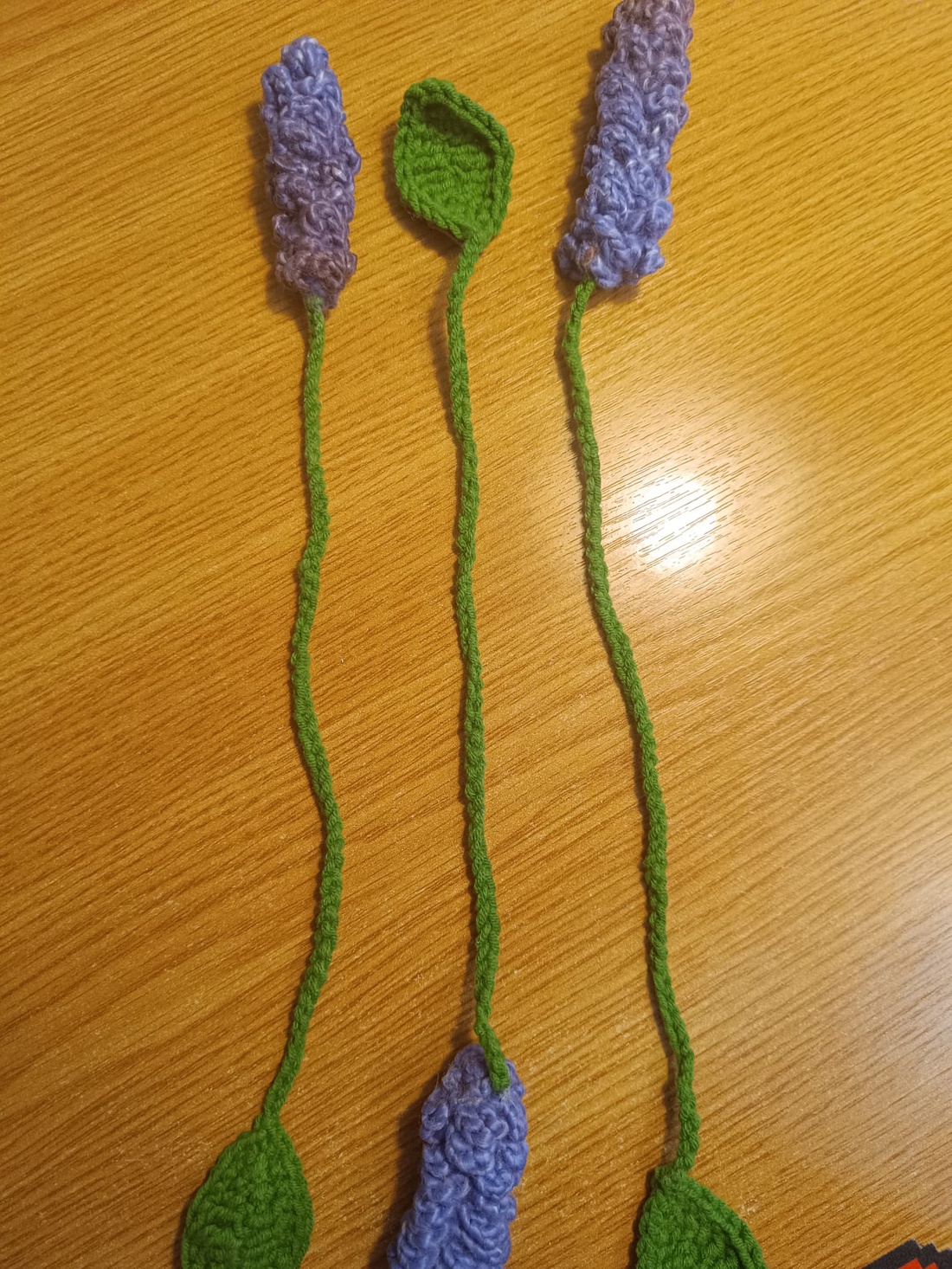 Set 3 semne de carte lavanda - casă & stil de viață - decorațiuni de casă - accesorii florale - flori la fir - Artynos.ro