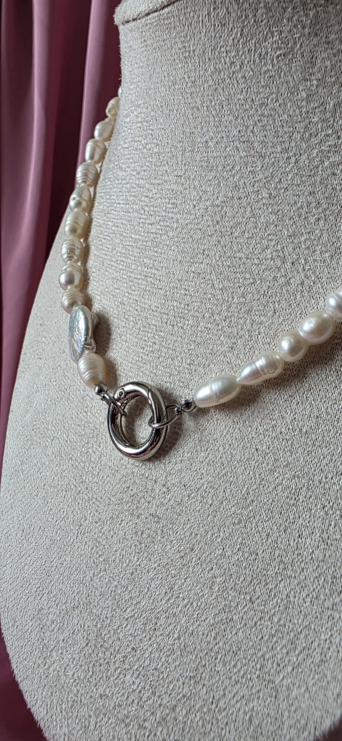 Colier din perle de cultura - bijuterii - coliere - coliere din perle - Artynos.ro