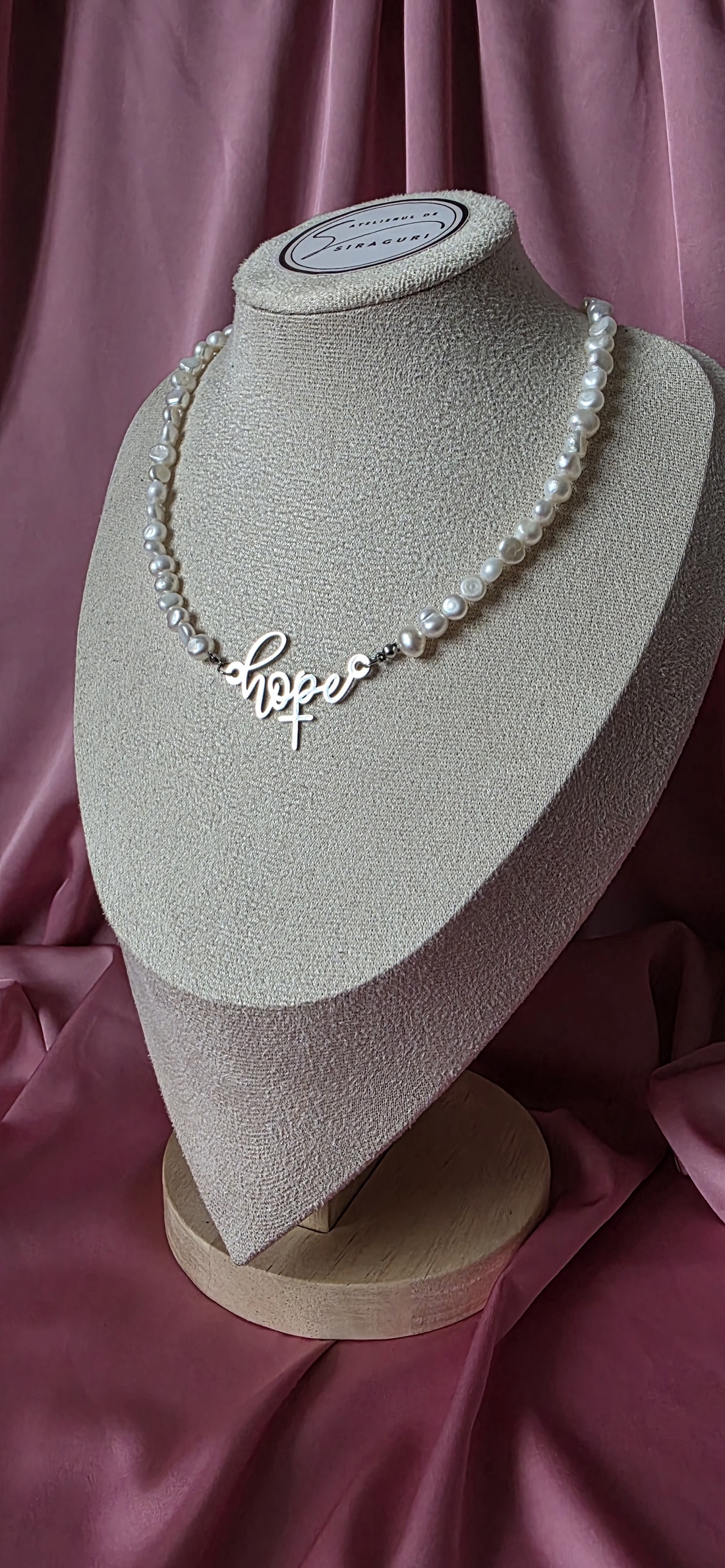 Colier din perle de cultura - bijuterii - coliere - coliere din perle - Artynos.ro