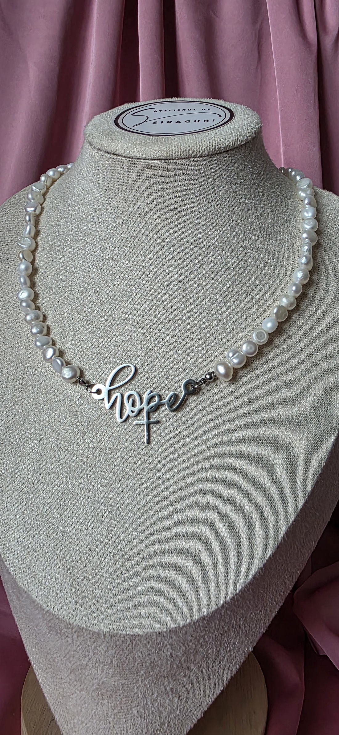 Colier din perle de cultura - bijuterii - coliere - coliere din perle - Artynos.ro