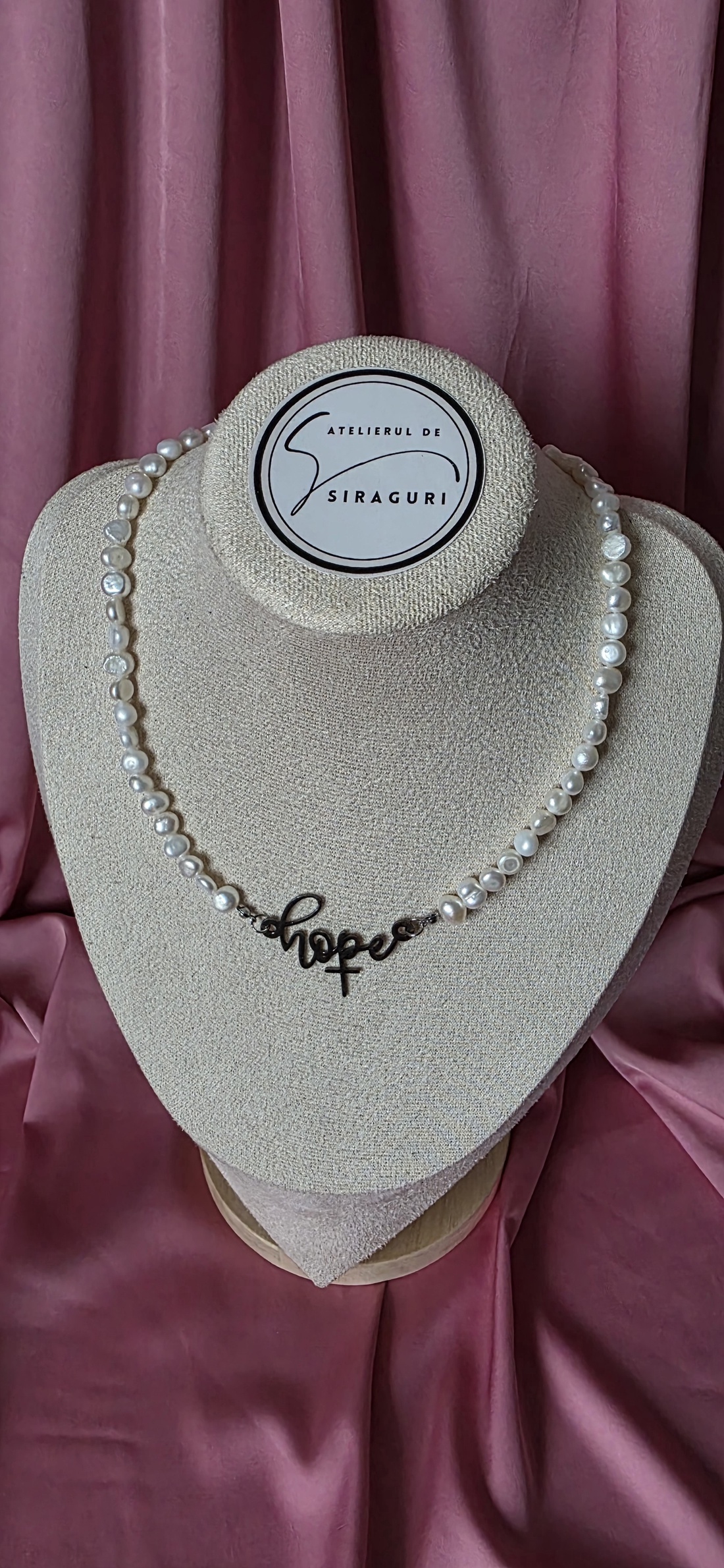 Colier din perle de cultura - bijuterii - coliere - coliere din perle - Artynos.ro