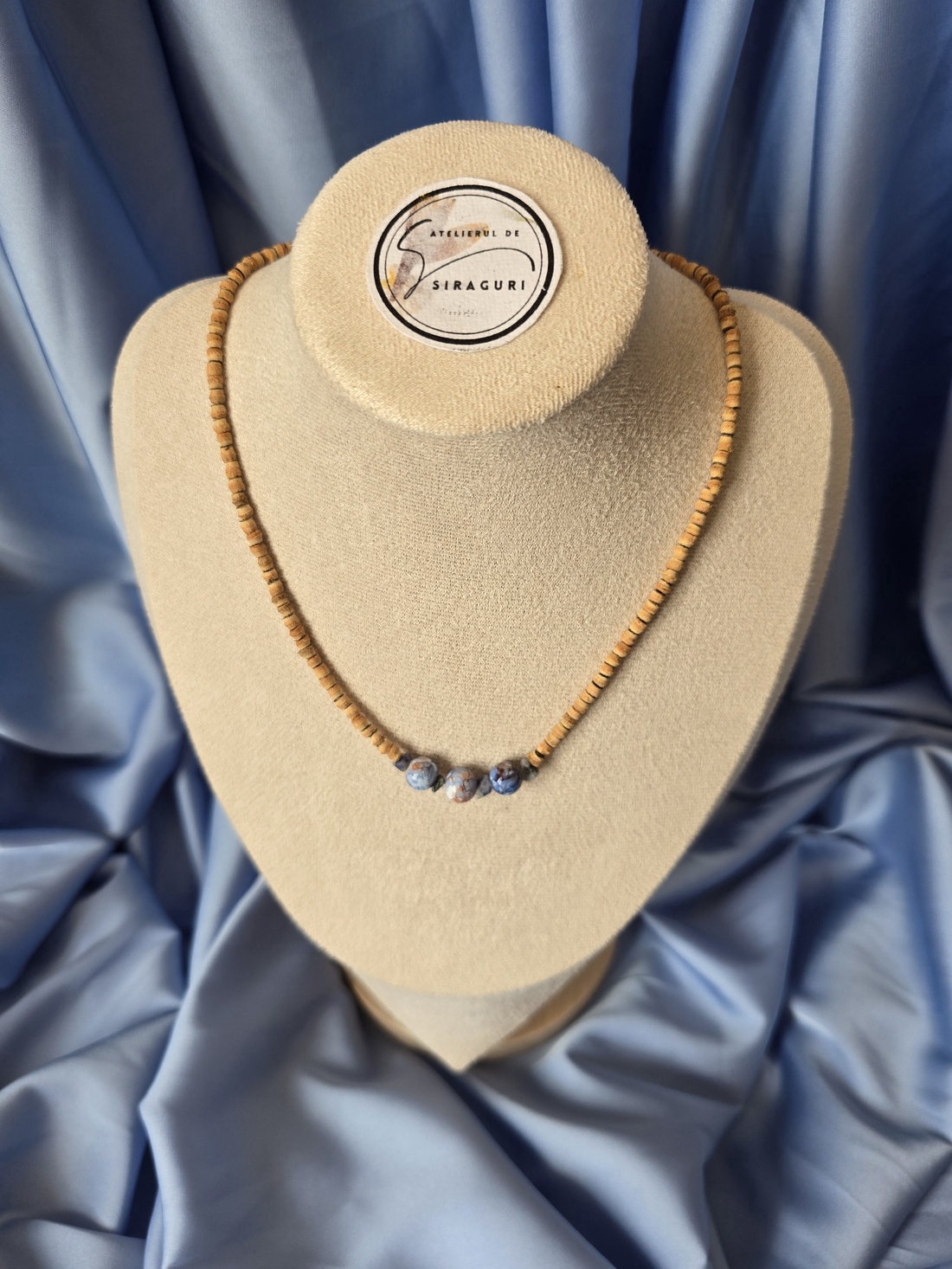 Colier din margele  - bijuterii - coliere - coliere din mărgele - Artynos.ro