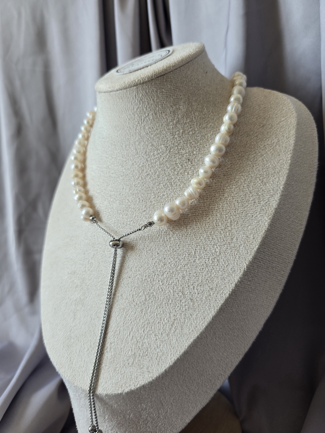 Colier din perle de cultura - bijuterii - coliere - coliere cu pandative - Artynos.ro