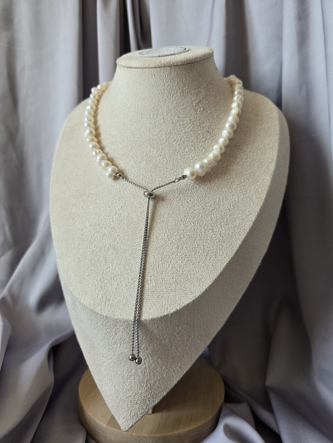 Colier din perle de cultura - bijuterii - coliere - coliere cu pandative - Artynos.ro