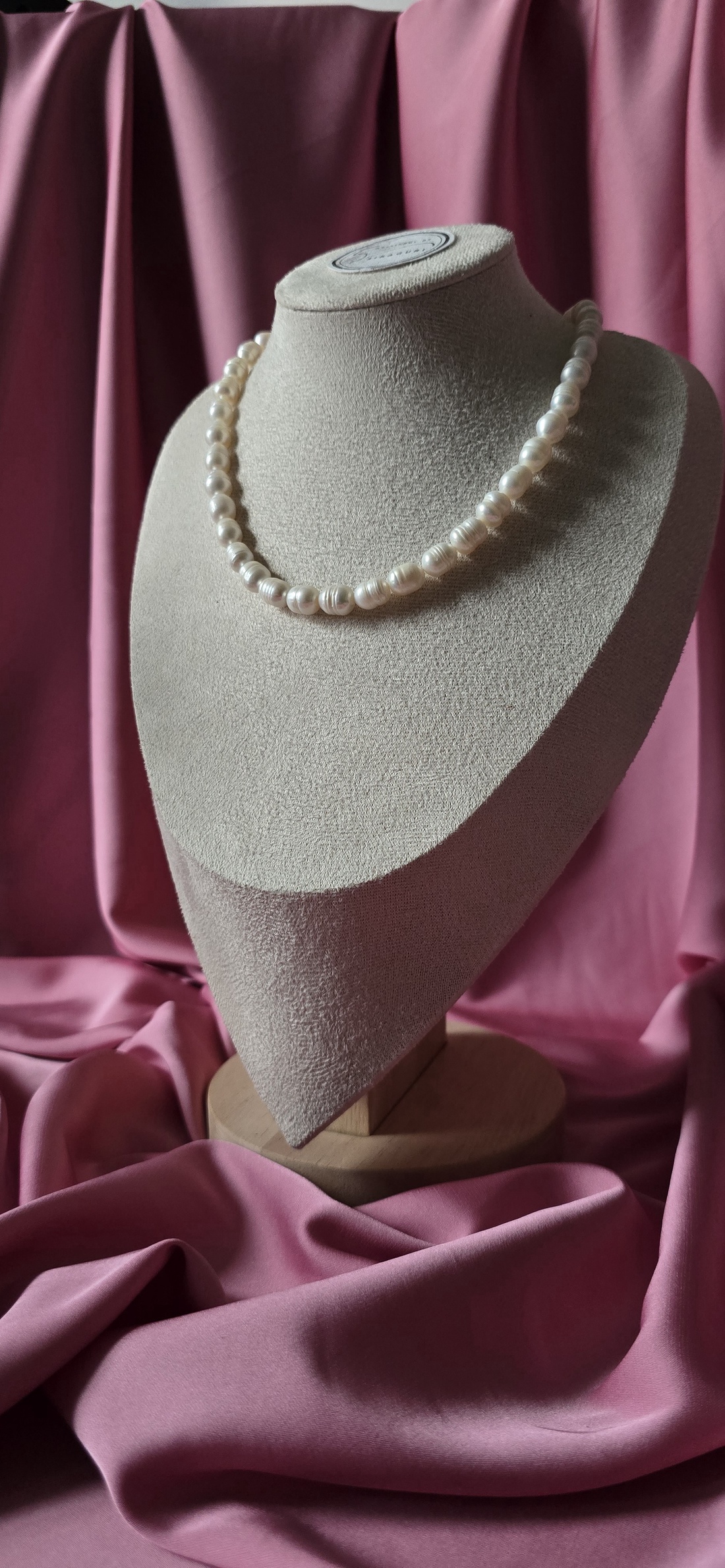 Colier din perle de cultura  - bijuterii - coliere - coliere din perle - Artynos.ro