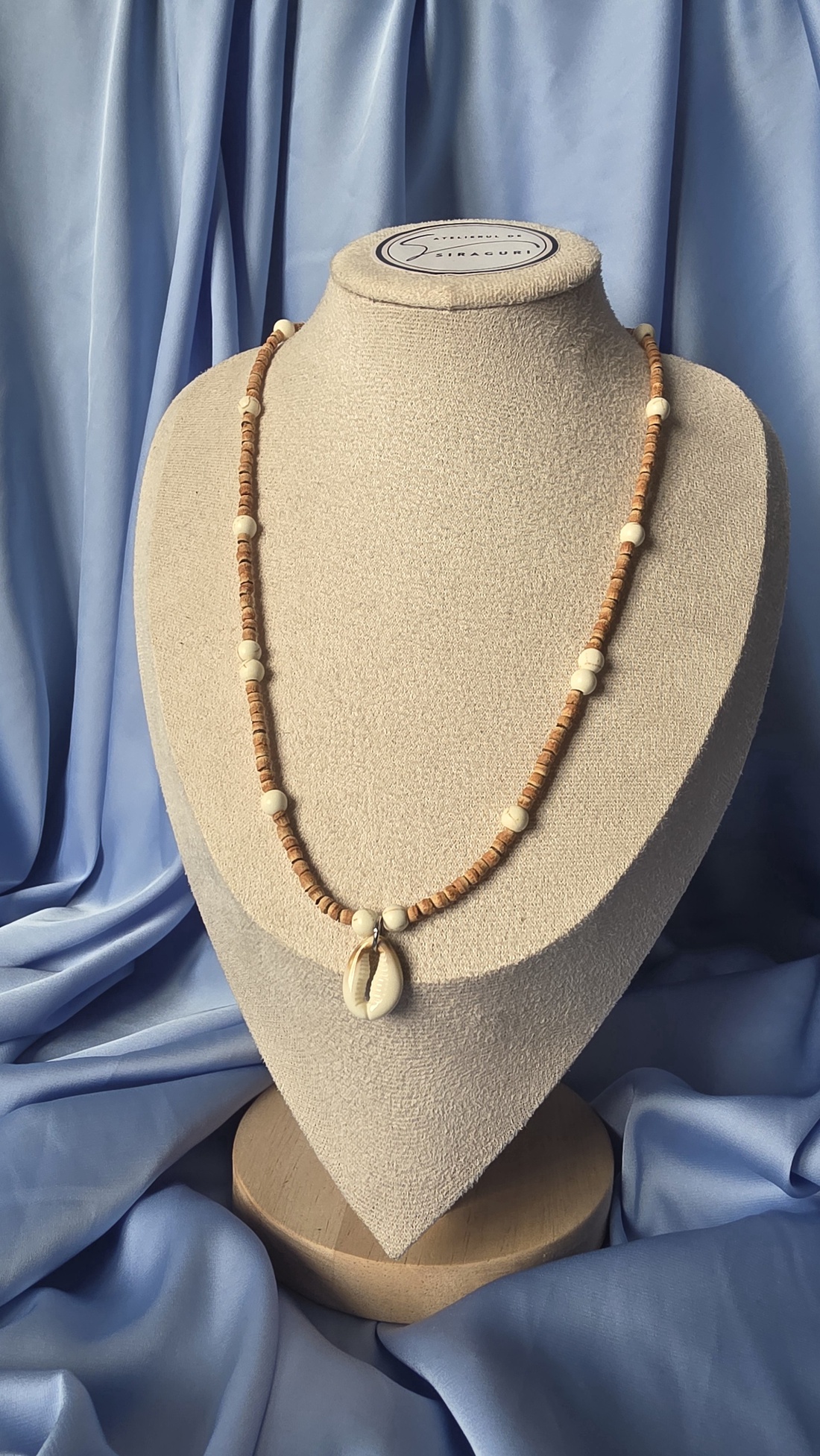 Colier de vara din margele  - bijuterii - coliere - coliere din mărgele - Artynos.ro