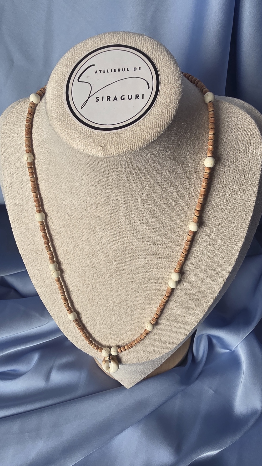 Colier de vara din margele  - bijuterii - coliere - coliere din mărgele - Artynos.ro