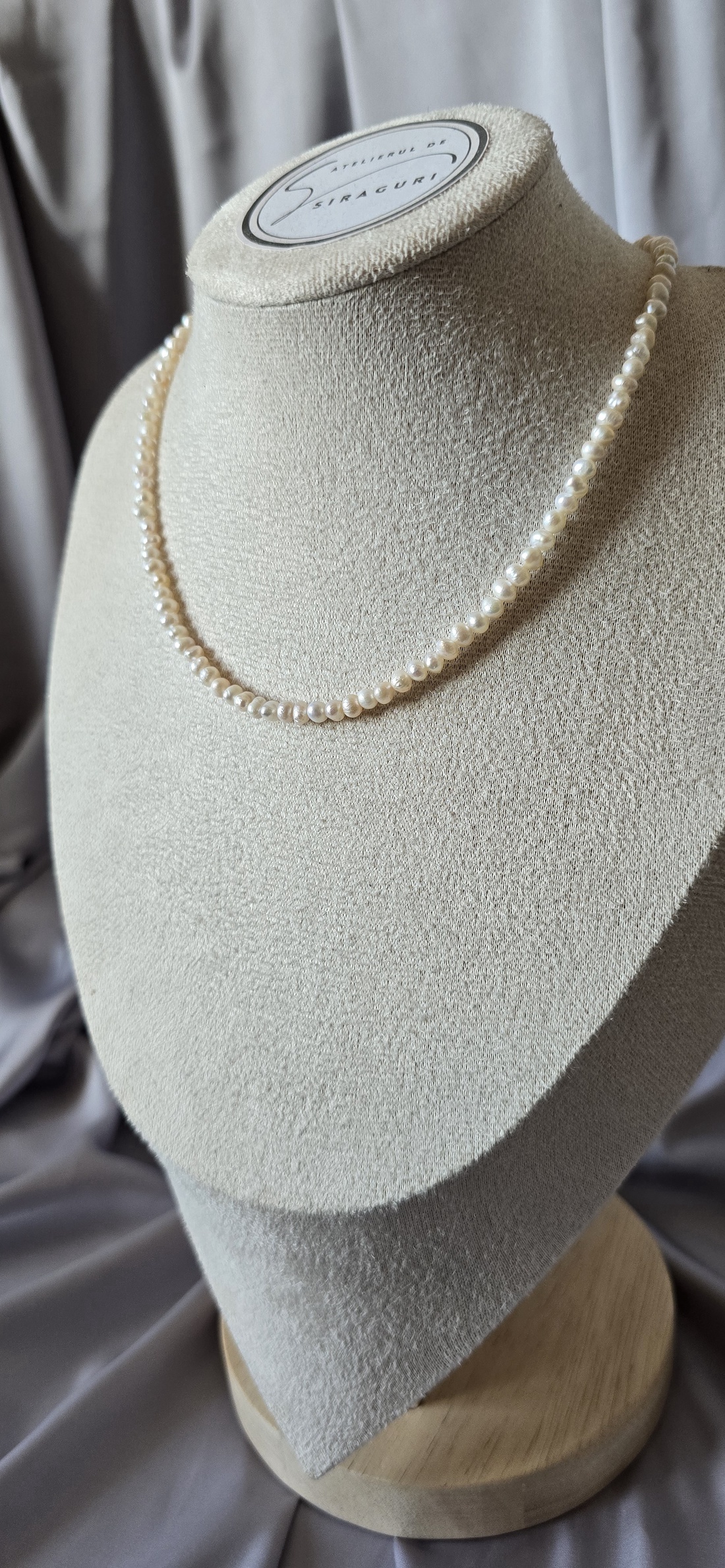 Colier din perle de cultură  - bijuterii - coliere - coliere din perle - Artynos.ro