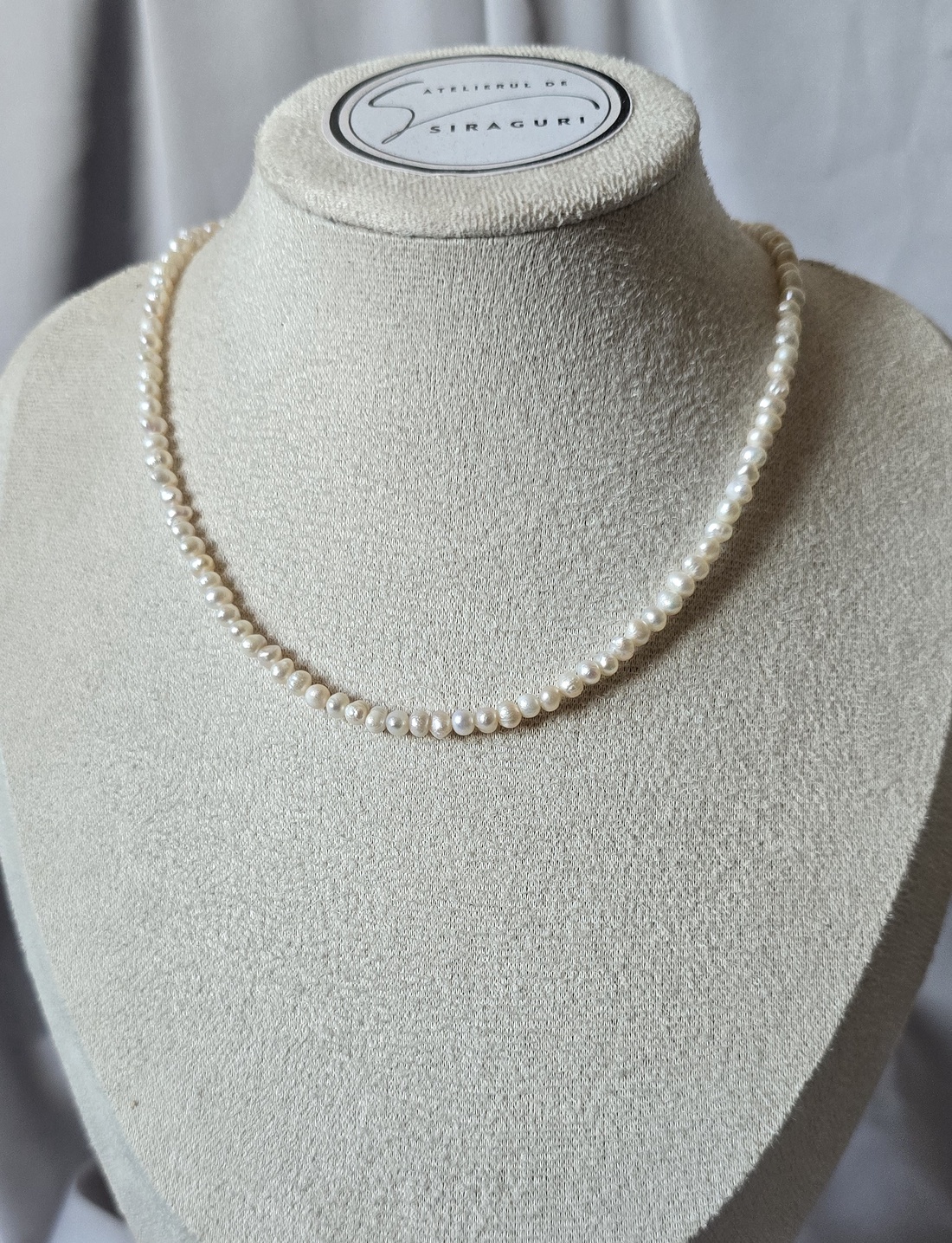 Colier din perle de cultură  - bijuterii - coliere - coliere din perle - Artynos.ro