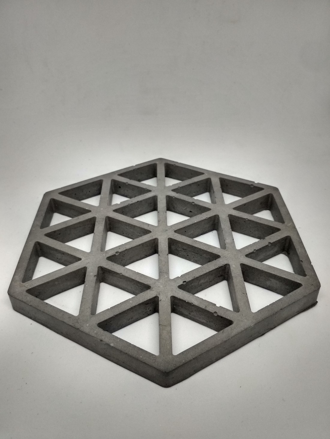 Beton gri culoare beton coaster decor de perete -  - Artynos.ro