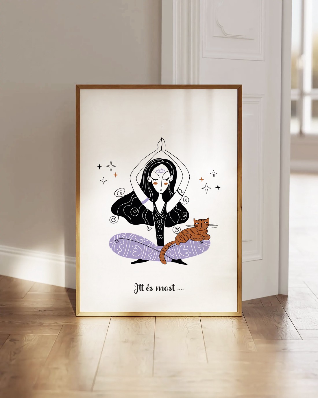 Yoga poster, yoga motivational imagine, yoga studio decor de perete - - Artynos.ro Yoga poster, yoga motivational imagine, yoga studio decor de perete - - Artynos.ro
