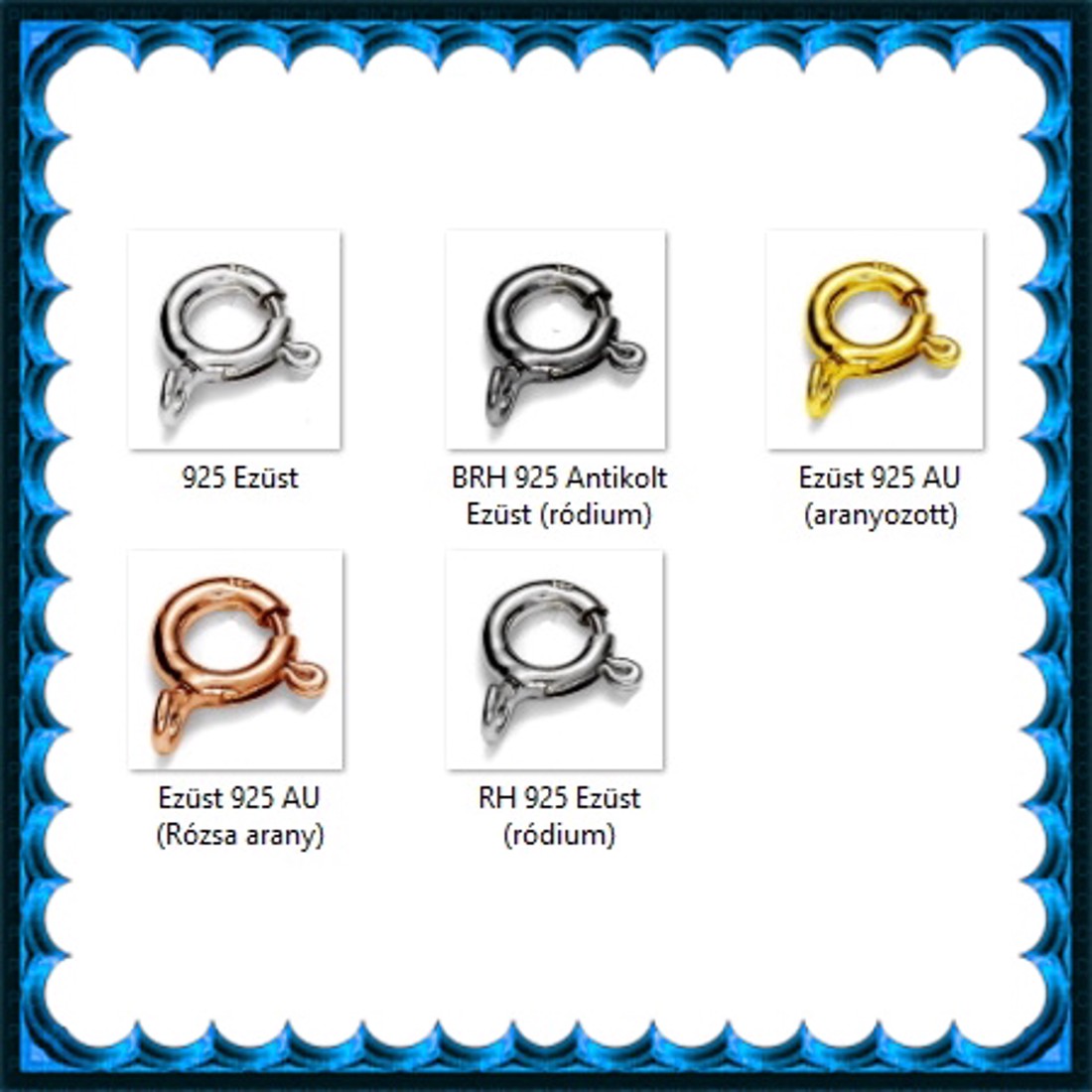 Fermoar pentru lanț de bijuterii din argint 925 ELK 1S 12-1-12e - - Artynos.ro Fermoar pentru lanț de bijuterii din argint 925 ELK 1S 12-1-12e - - Artynos.ro