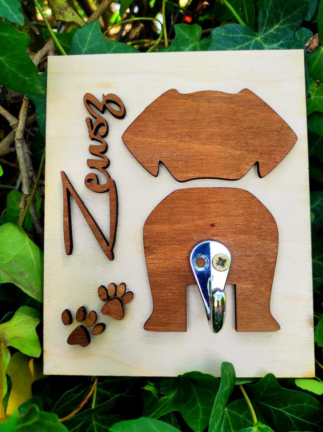 Suport pentru lesă de câine! Personalizat, unic :) -  - Artynos.ro