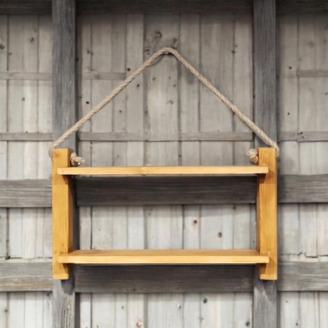 Raft cu frânghie - casă & stil de viață - mobilier artizanal - rafturi  - Artynos.ro