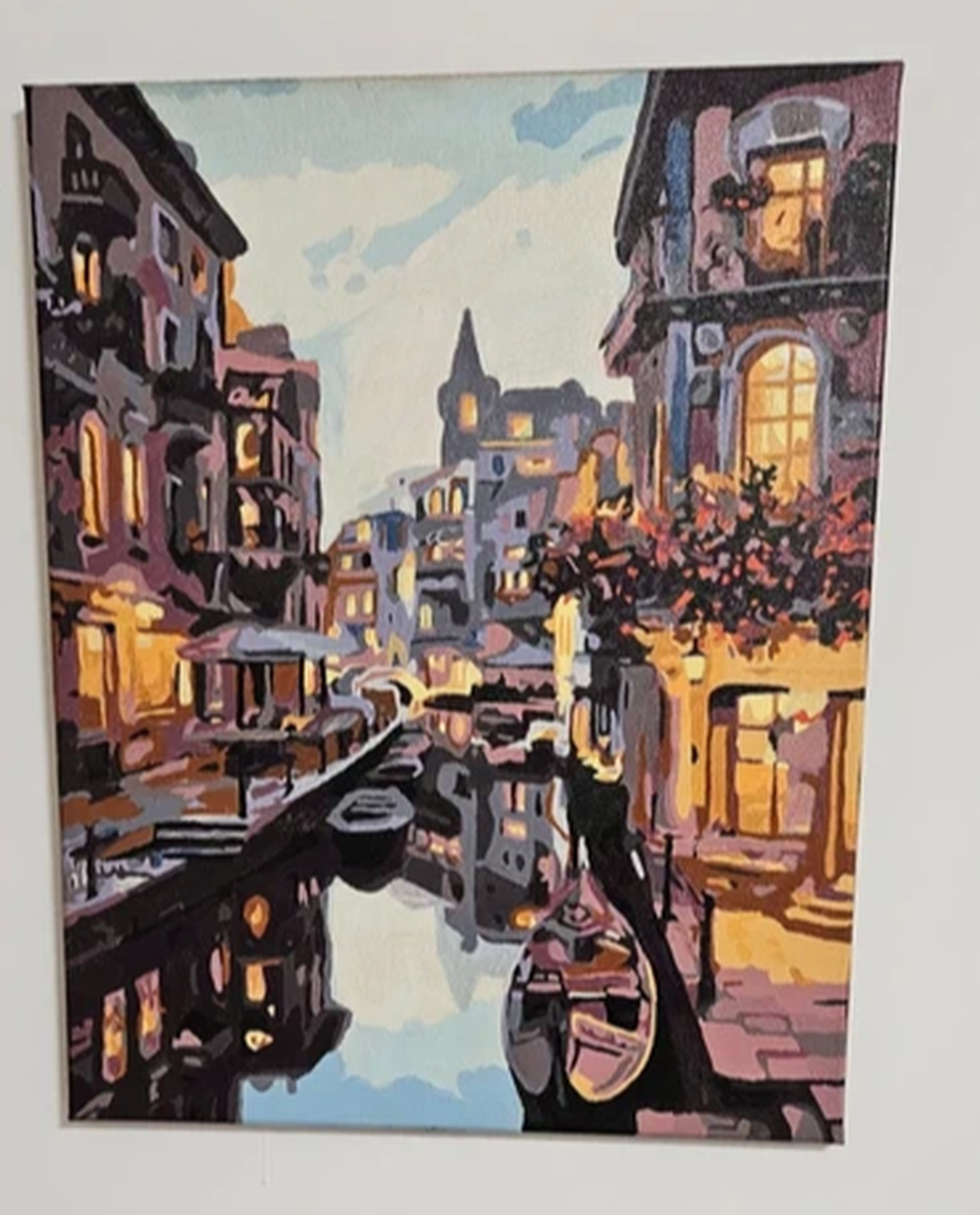 Tablou Venetia - arte vizuale și accesorii  - picturi - pictură acrilică - Artynos.ro