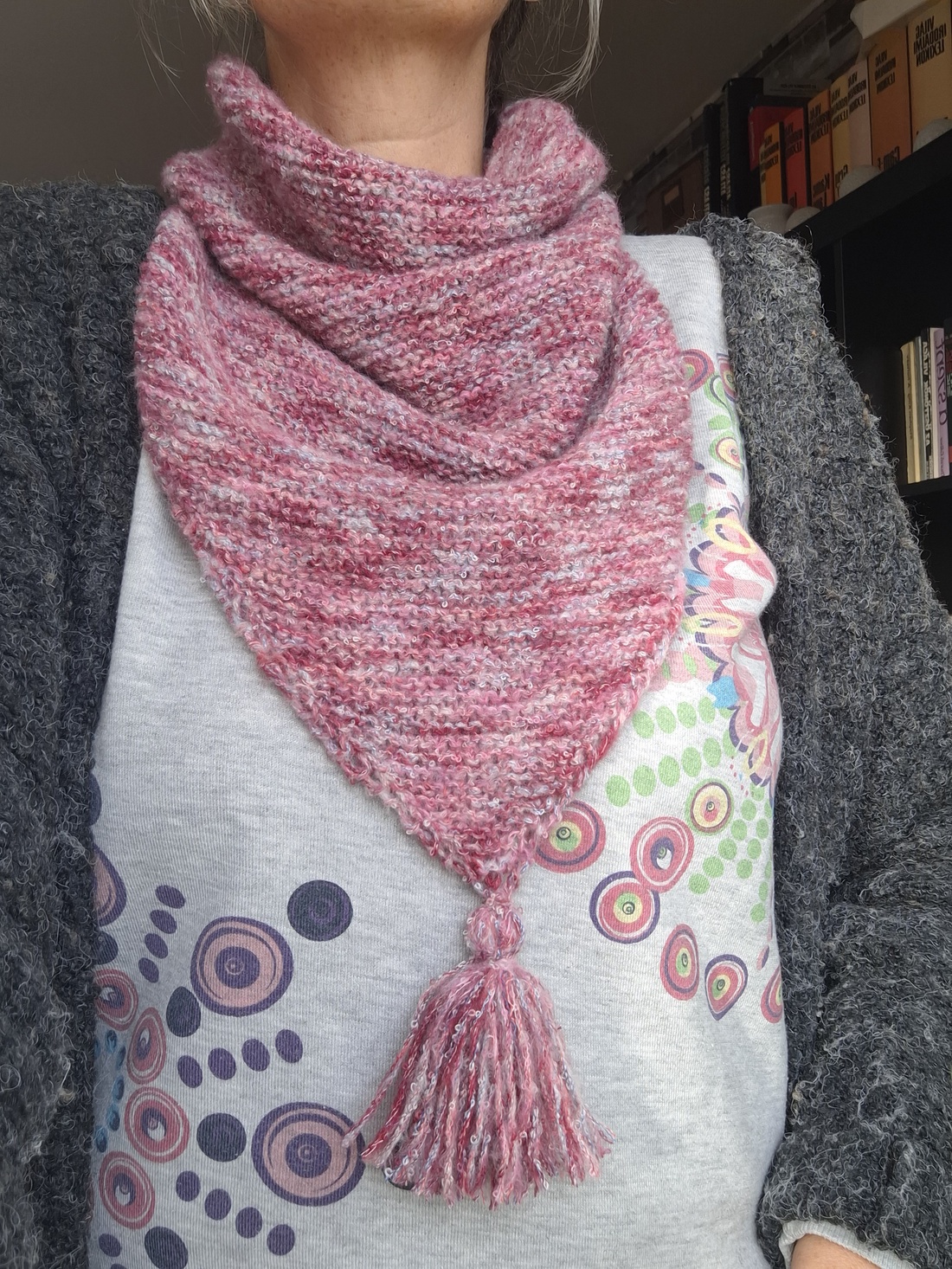 Sal tub bucle cu ciuc - îmbrăcăminte și modă - eșarfe, pălării, fularuri - șaluri - Artynos.ro