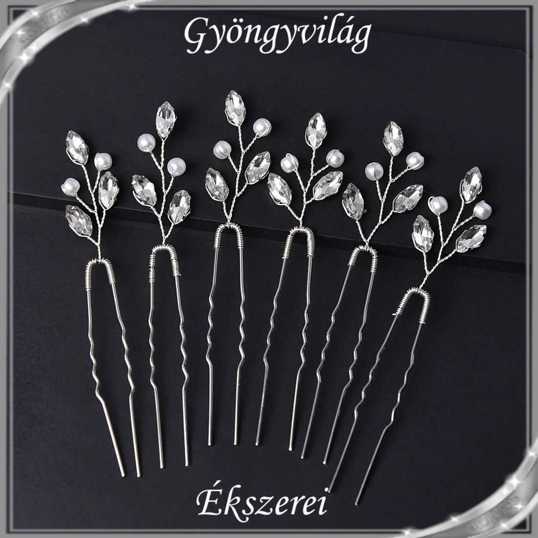 Bijuterii, ornamente de păr, catarame de păr: nuntă, mireasă, ornament de păr casual S-H-TŰ03 esz 6pcs - - Artynos.ro Bijuterii, ornamente de păr, catarame de păr: nuntă, mireasă, ornament de păr casual S-H-TŰ03 esz 6pcs - - Artynos.ro