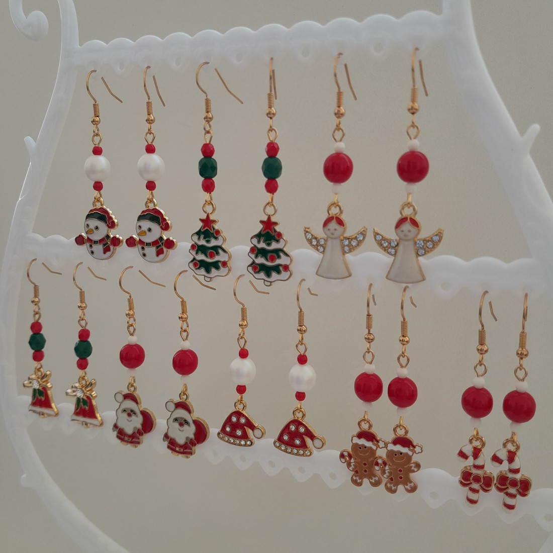 Cercei de Crăciun - bomboane -  - Artynos.ro