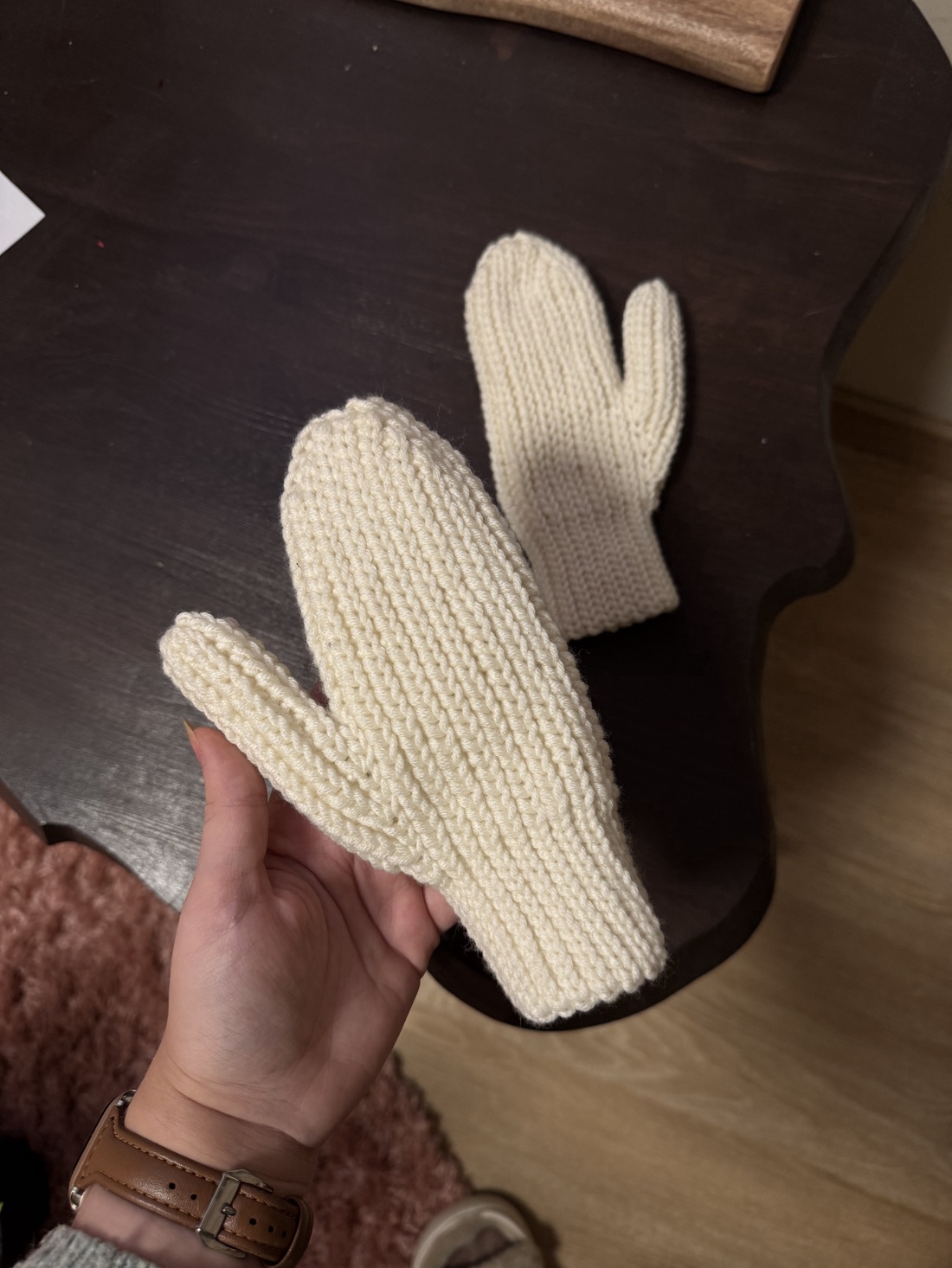 Mănuși din lână merino - îmbrăcăminte și modă - eșarfe, pălării, fularuri - mănușă - Artynos.ro