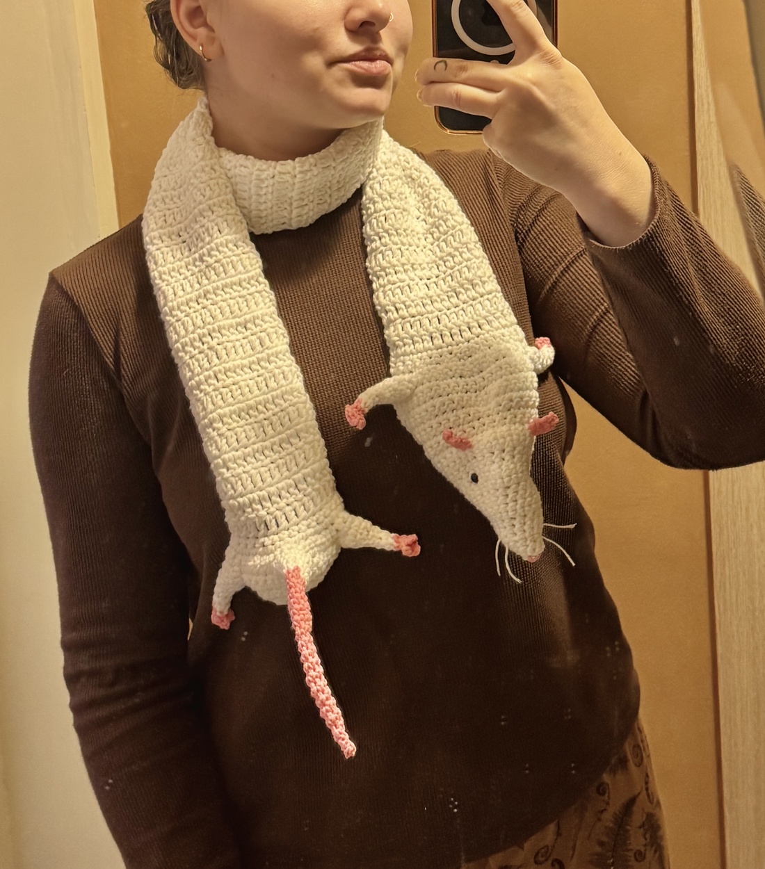 Eșarfă Șoricel - îmbrăcăminte și modă - eșarfe, pălării, fularuri - eșarfe - Artynos.ro