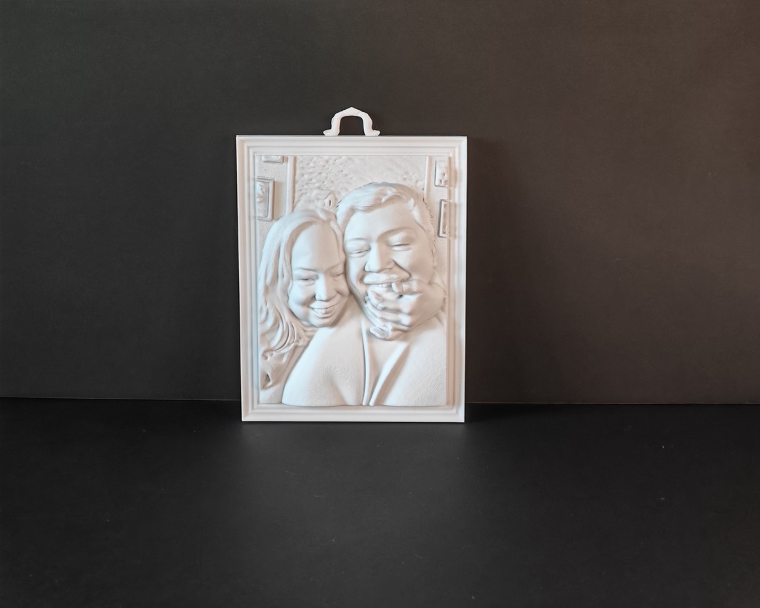 Fotografie portret printata 3D  - arte vizuale și accesorii  - portret, caricatură - portret - Artynos.ro