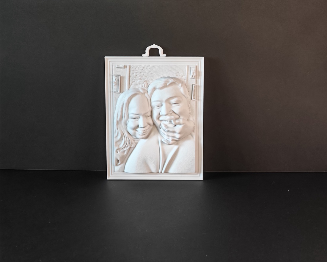 Fotografie portret printata 3D  - arte vizuale și accesorii  - portret, caricatură - portret - Artynos.ro