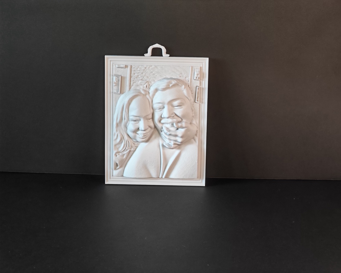 Fotografie portret printata 3D  - arte vizuale și accesorii  - portret, caricatură - portret - Artynos.ro