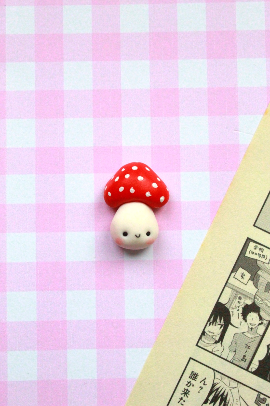 Insigna Ciupercuta - bijuterii - mărțișor - Artynos.ro