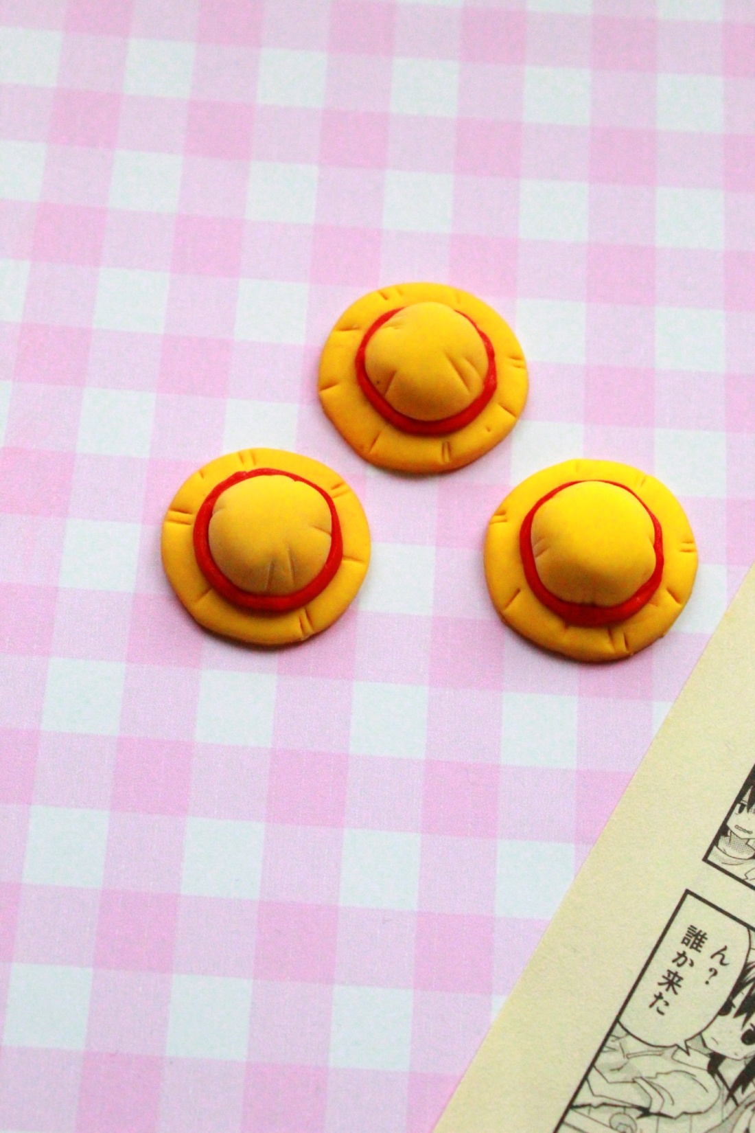 Insigna Luffy hat - bijuterii - broșe - Artynos.ro