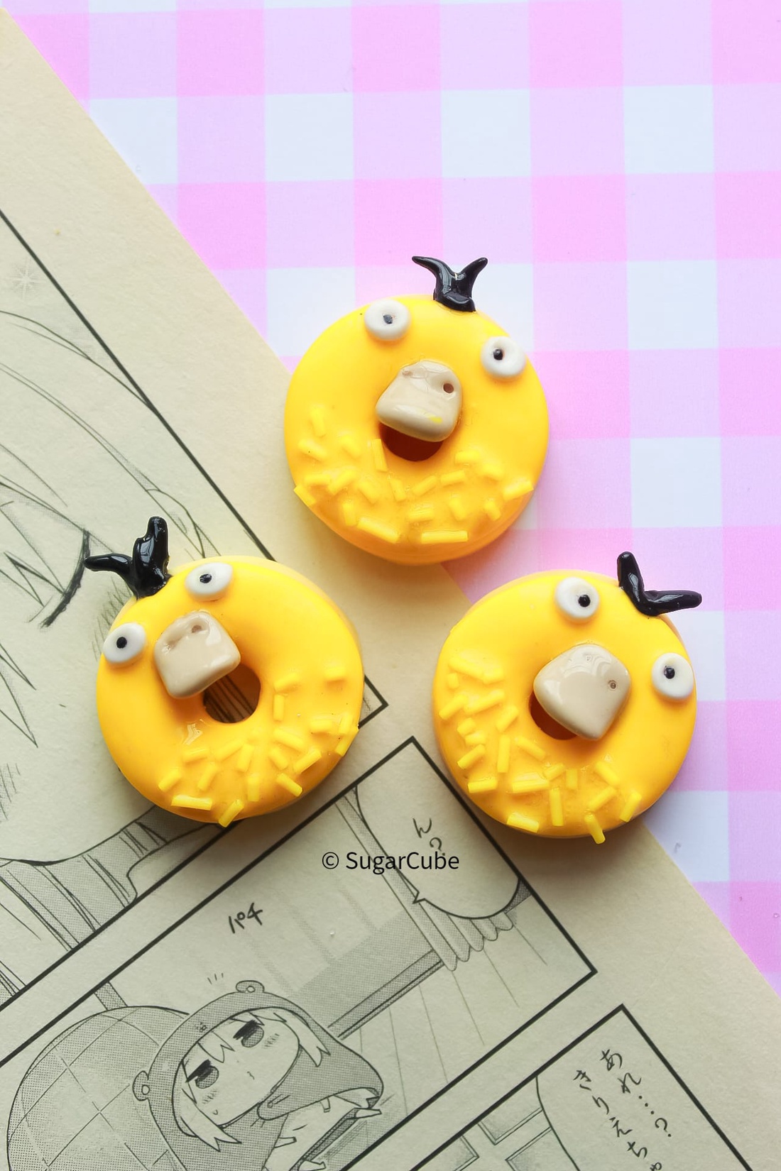 Insigna Pokemon Donut - bijuterii - broșe - Artynos.ro