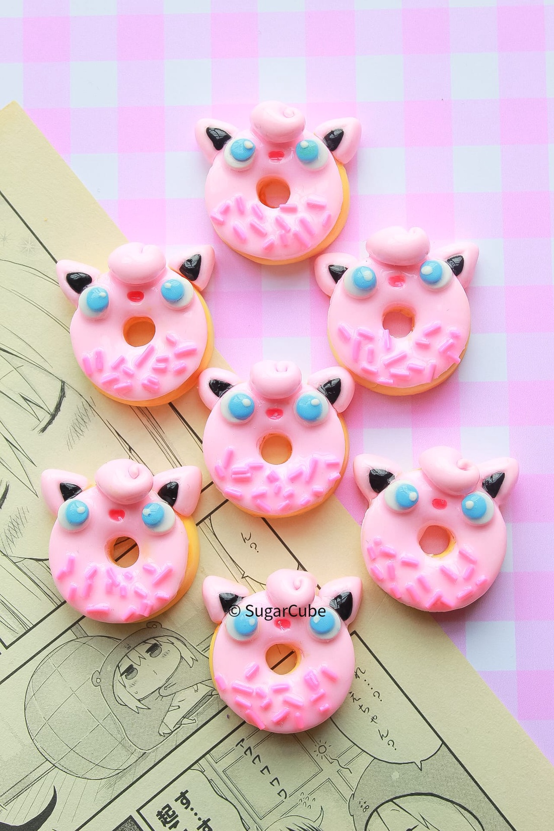 Insigna Pokemon Donut - bijuterii - mărțișor - Artynos.ro