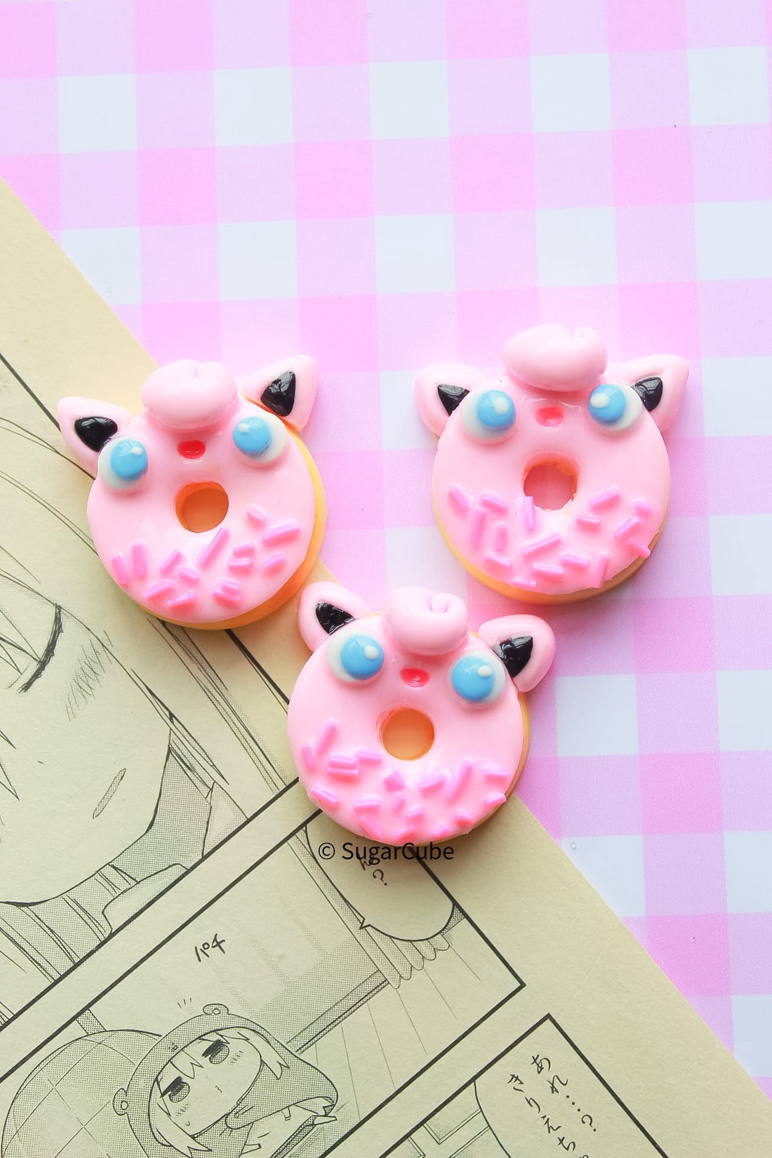 Insigna Pokemon Donut - bijuterii - mărțișor - Artynos.ro