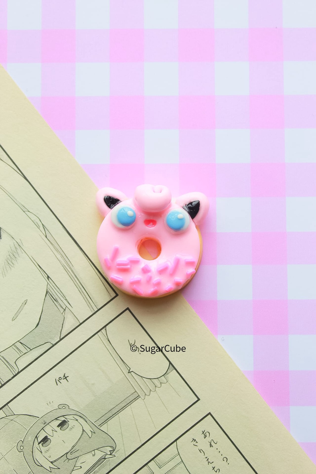 Insigna Pokemon Donut - bijuterii - mărțișor - Artynos.ro