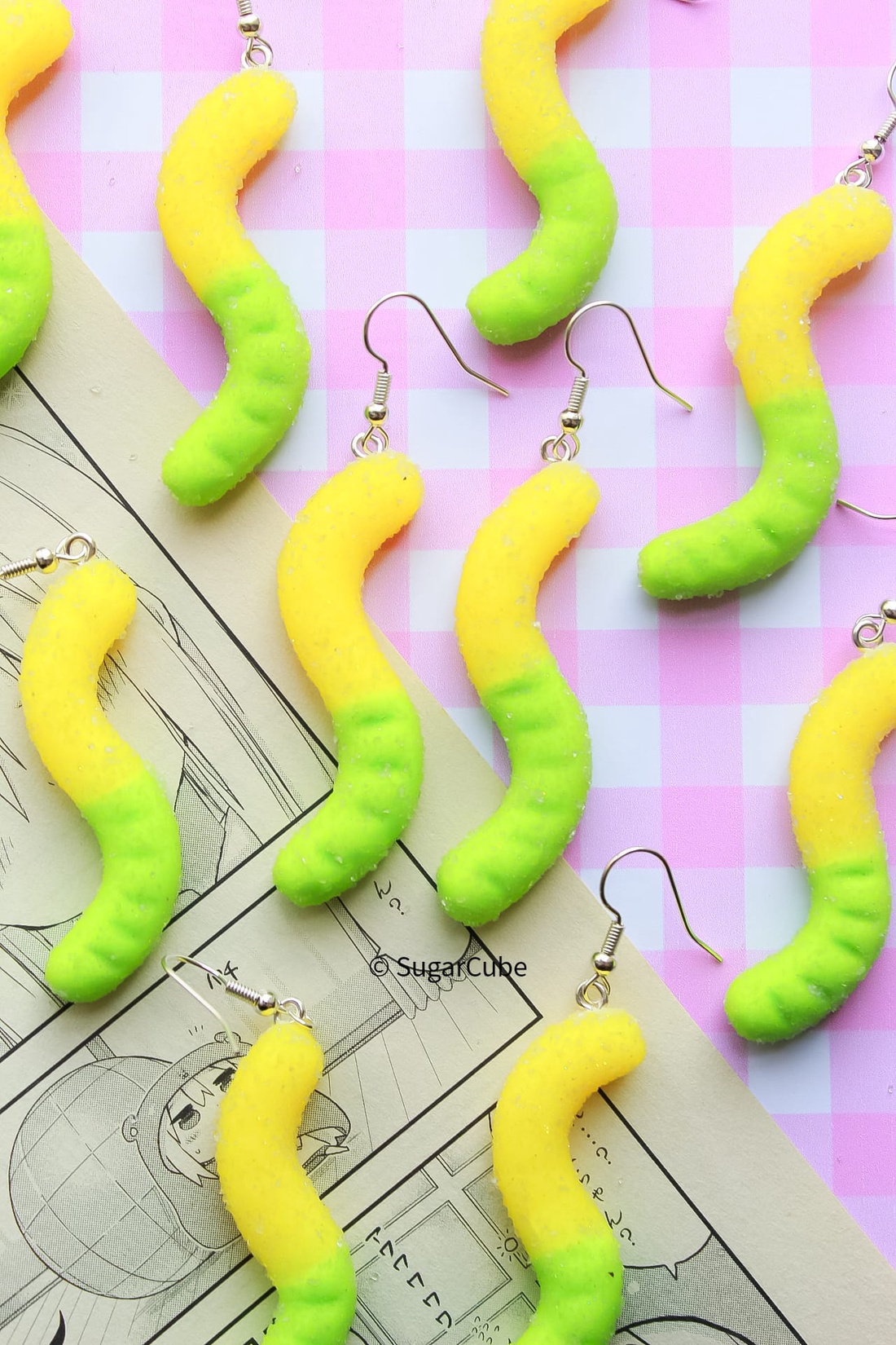 Cercei jeleu - bijuterii - cercei - cercei cu figurine - Artynos.ro