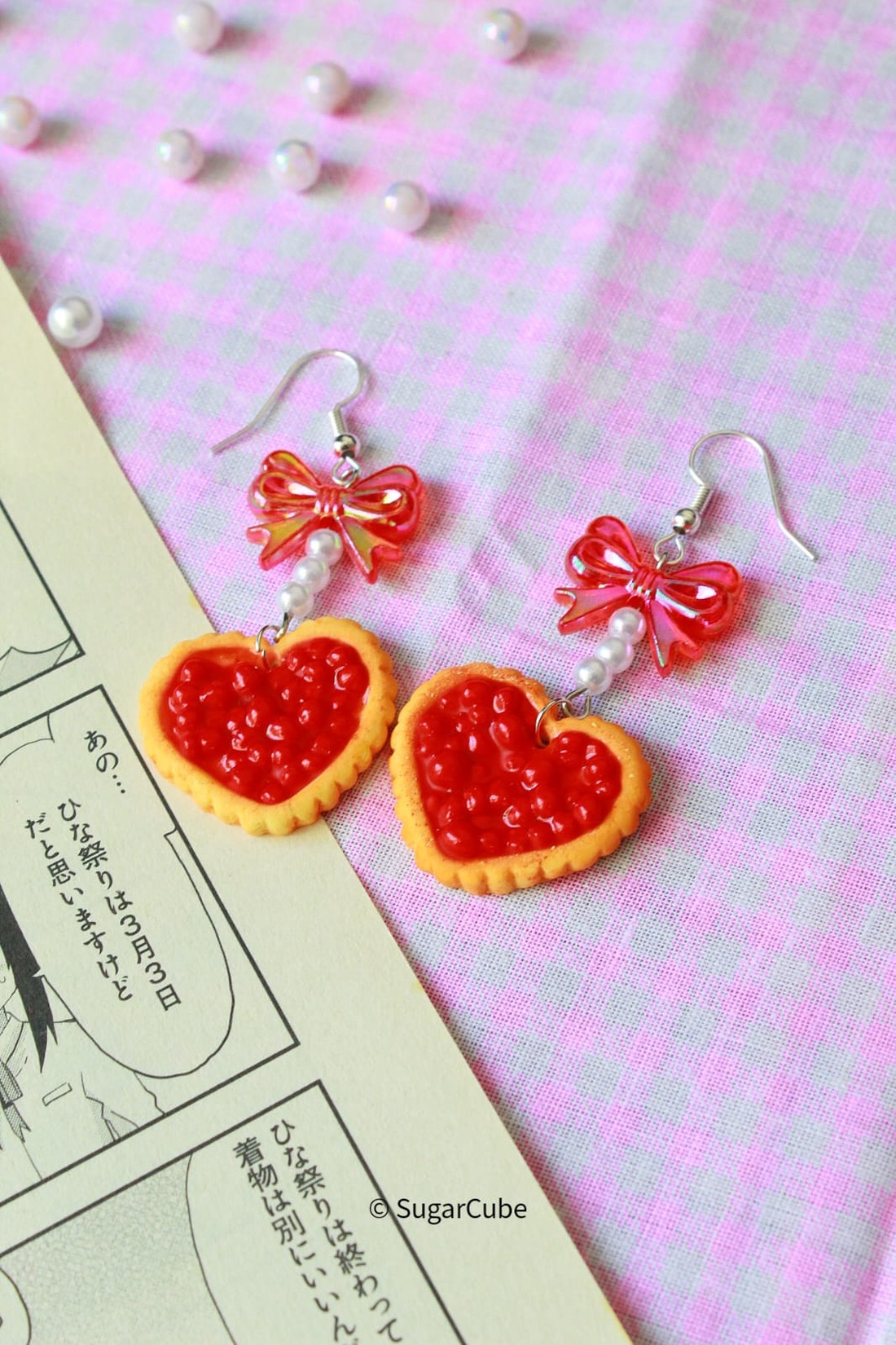 Cercei tarta - bijuterii - cercei - cercei cu figurine - Artynos.ro