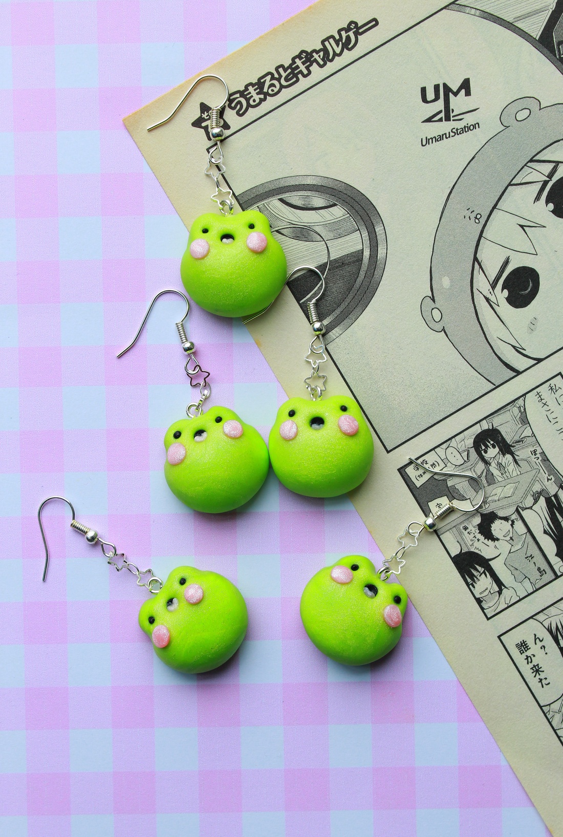 Cercei Broscute - bijuterii - cercei - cercei cu figurine - Artynos.ro